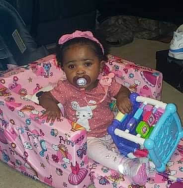 Emerald joined the competition — help win amazing prizes! baby, baby_products, baby_toddler_clothing, baby_toys, child, comfort, event, eye, fun, happy, holiday, lap, linens, person, pink, plastic, play, room, sitting, toddler