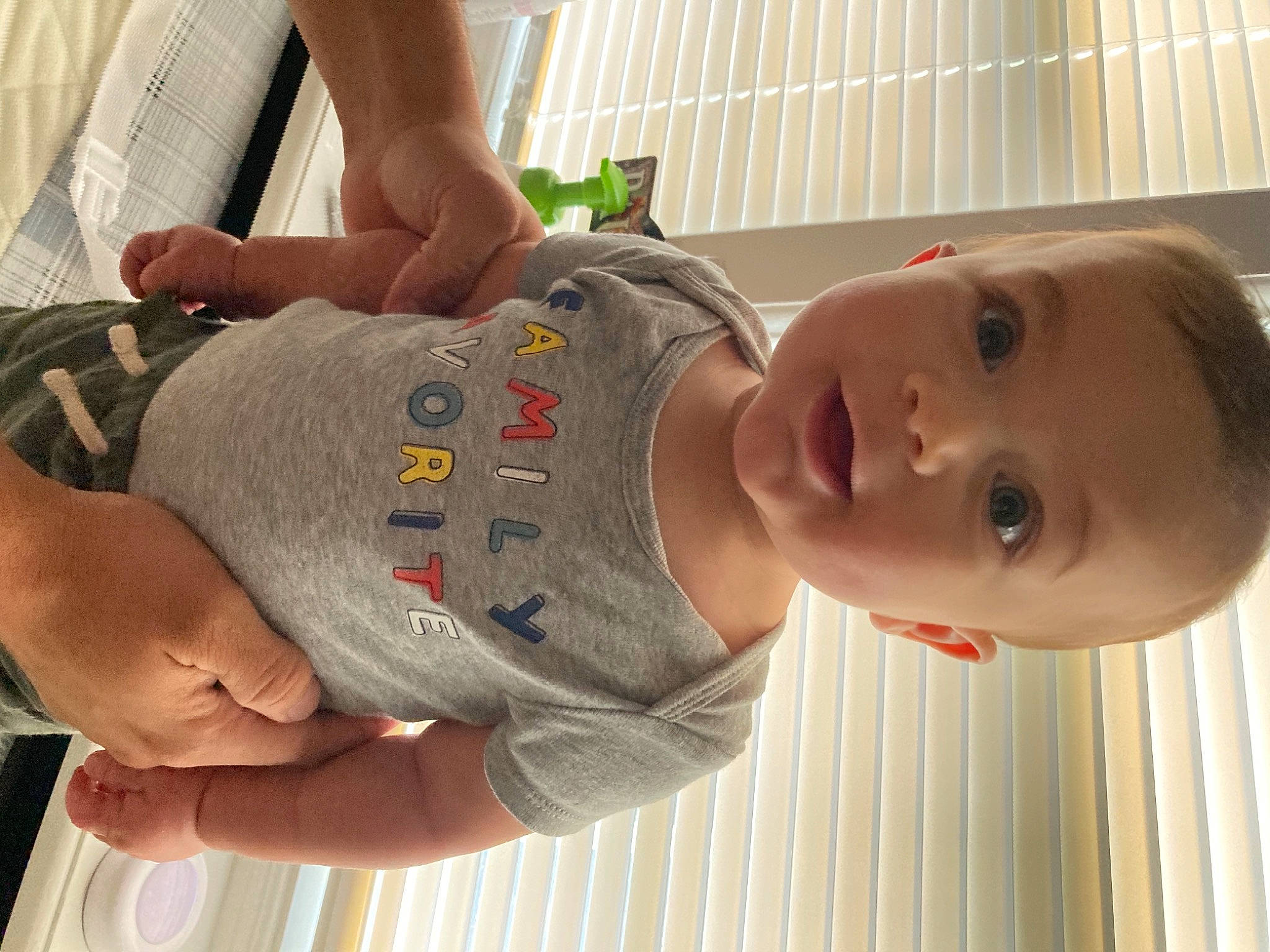 Paul joined the competition — help win amazing prizes! baby, baby_toddler_clothing, cheek, elbow, eye, finger, gesture, hand, joint, mouth, nose, person, product, skin, sleeve, smile, stomach, toddler, trunk, vertebrate