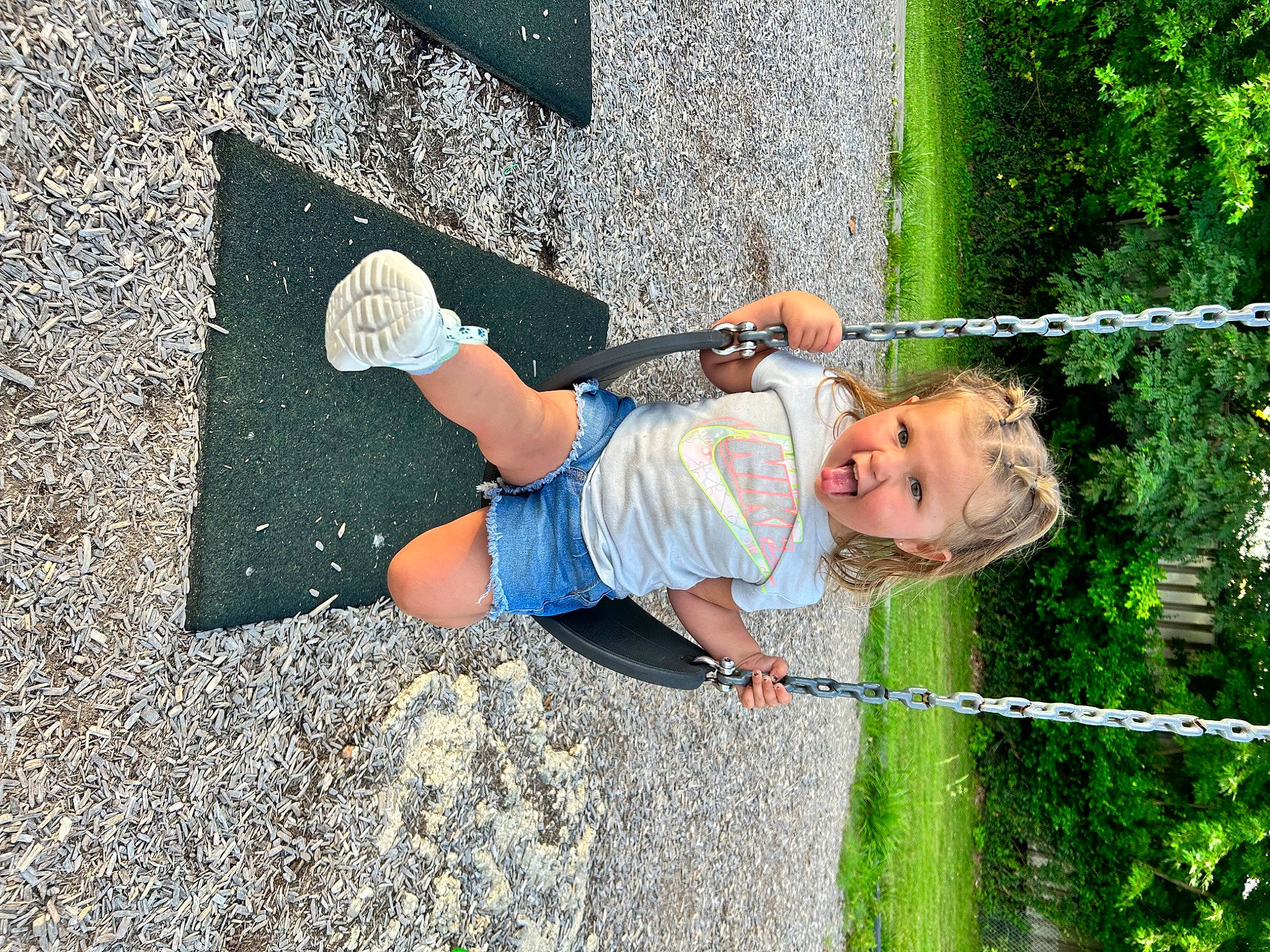 Mariana joined the competition — help win amazing prizes! asphalt, child, concrete, electric_blue, fun, grass, happy, human_leg, leisure, people_in_nature, person, plant, public_space, recreation, road_surface, shadow, sidewalk, summer, tar, toddler