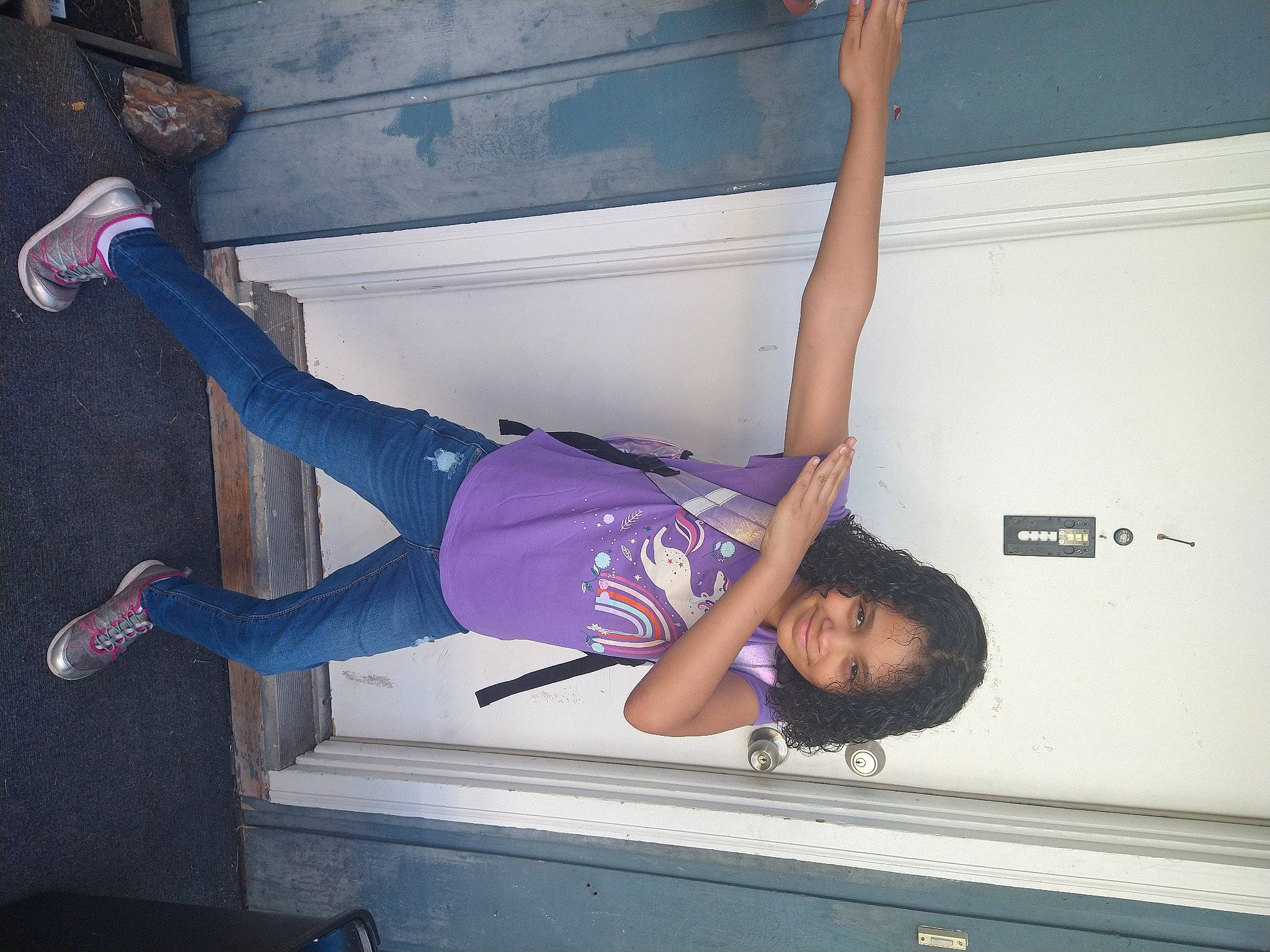 Kamilyah is registered to the contest to win money with this photo: active_pants, arm, balance, elbow, electric_blue, entertainment, hip, human_leg, joy, knee, leg, leisure, performing_arts, person, physical_fitness, recreation, sneakers, sports, sportswear, thigh