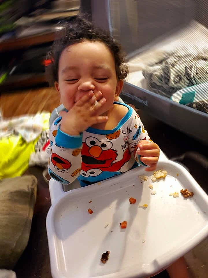 Vladimir joined the competition — help win amazing prizes! baby, baby_food, child, comfort_food, eating, food, joy, meal, person, play, toddler