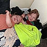 Chase joined the competition — help win amazing prizes! toddler, child, clothing, pile, smile, happy, indoor, face, person, fabric, casual, messy, cute, playful, young, portrait, blanket, colorful, sitting, relaxed