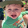 Mason joined the competition — help win amazing prizes! child, toddler, hat, green_clothing, teenage_mutant_ninja_turtles, water_droplets, outdoor, people, summer, swimming_pool, fun, happy, face, expression, daylight, casual, person, water_park, crowd, blurred_background