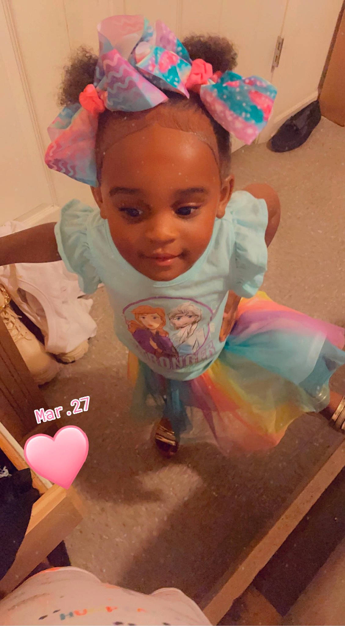 Jacei joined the competition — help win amazing prizes! baby, baby_toddler_clothing, cheek, child, eyelash, fashion_accessory, flooring, fun, happy, headband, headgear, headpiece, iris, magenta, party_supply, peach, person, pink, skin, smile