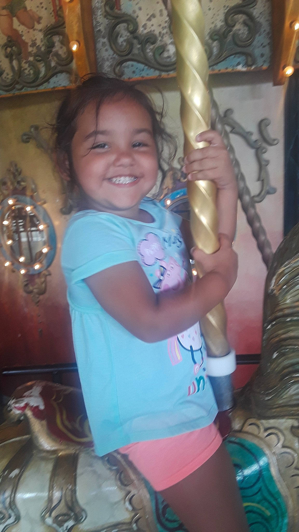 Gabriella joined the competition — help win amazing prizes! amusement_ride, child, fun, joy, long_hair, person, recreation, smile, toddler