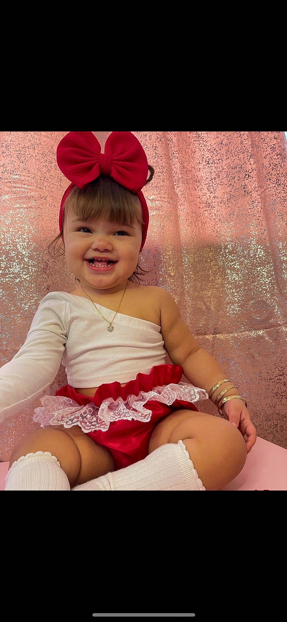 Zayla Ivettlise joined the competition — help win amazing prizes! baby_toddler_clothing, cool, embellishment, eye, finger, flash_photography, happy, head, human_body, joy, leg, lip, magenta, neck, person, pink, skin, sleeve, smile, thigh