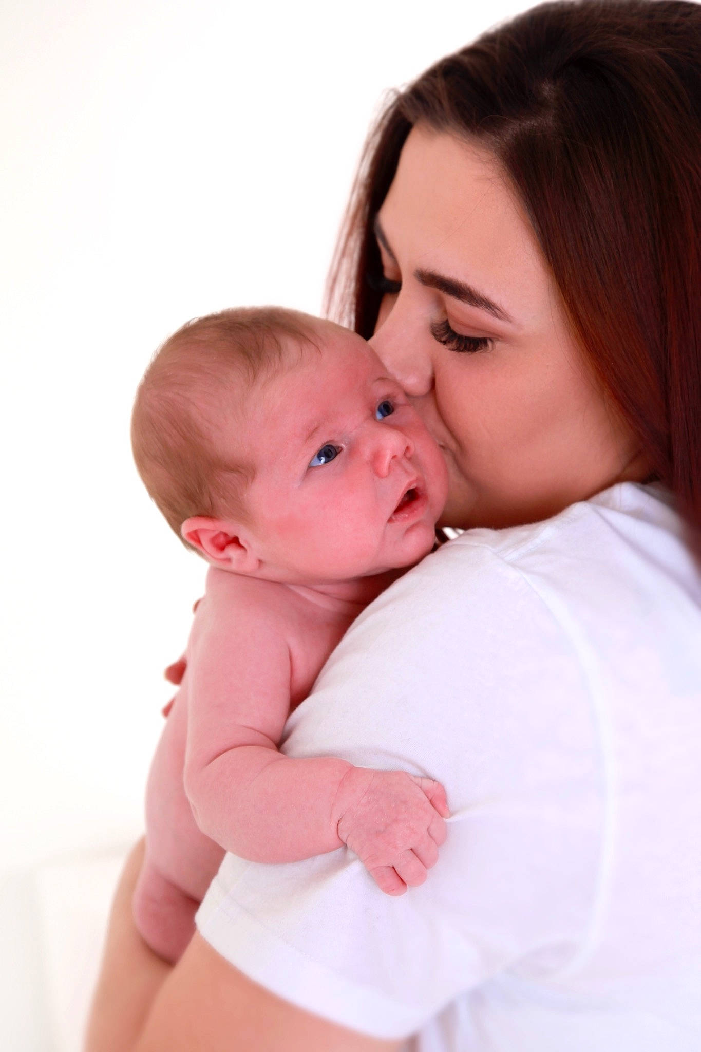 Lola-rose joined the competition — help win amazing prizes! baby, cheek, child, daughter, gesture, happy, interaction, joy, kiss, love, mother, nose, person, photography, pink, skin, smile, toddler
