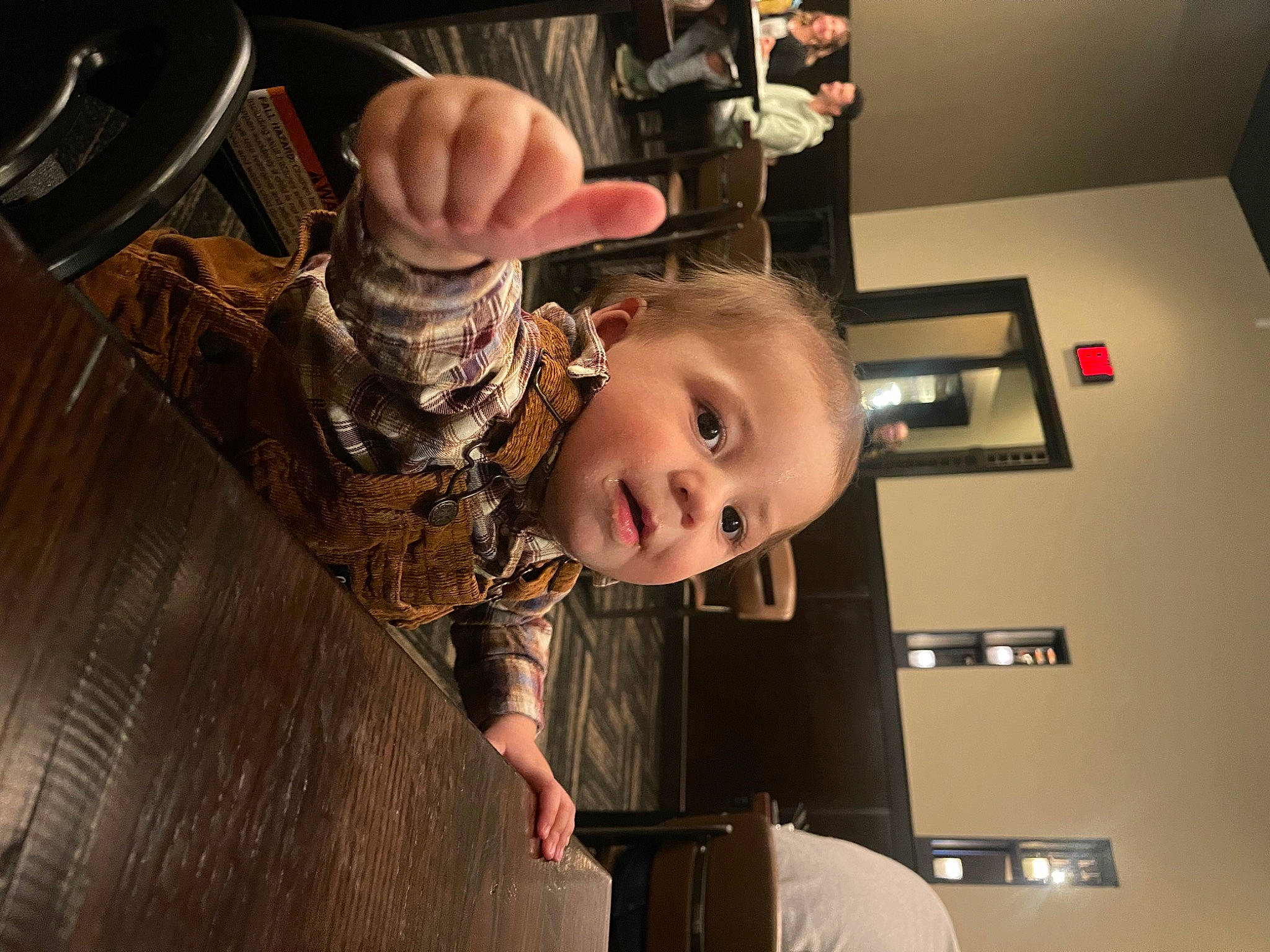 Ryan Jr joined the competition — help win amazing prizes! blurred, buzz_cut, cheek, child, crew_cut, ear, elbow, eyewear, flooring, fun, happy, hardwood, joy, person, room, smile, tableware, toddler, wood