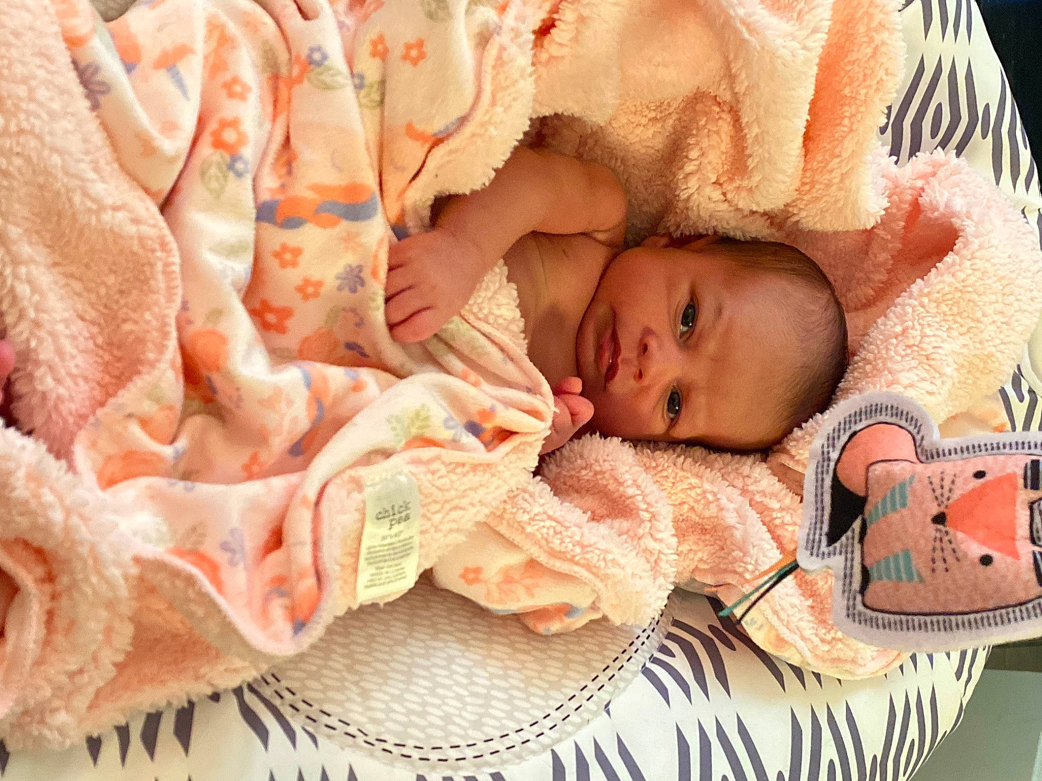 Star joined the competition — help win amazing prizes! baby, baby_products, baby_sleeping, baby_toddler_clothing, bedtime, child, comfort, craft, linens, peach, person, pink, skin, textile, thread, toddler, wool