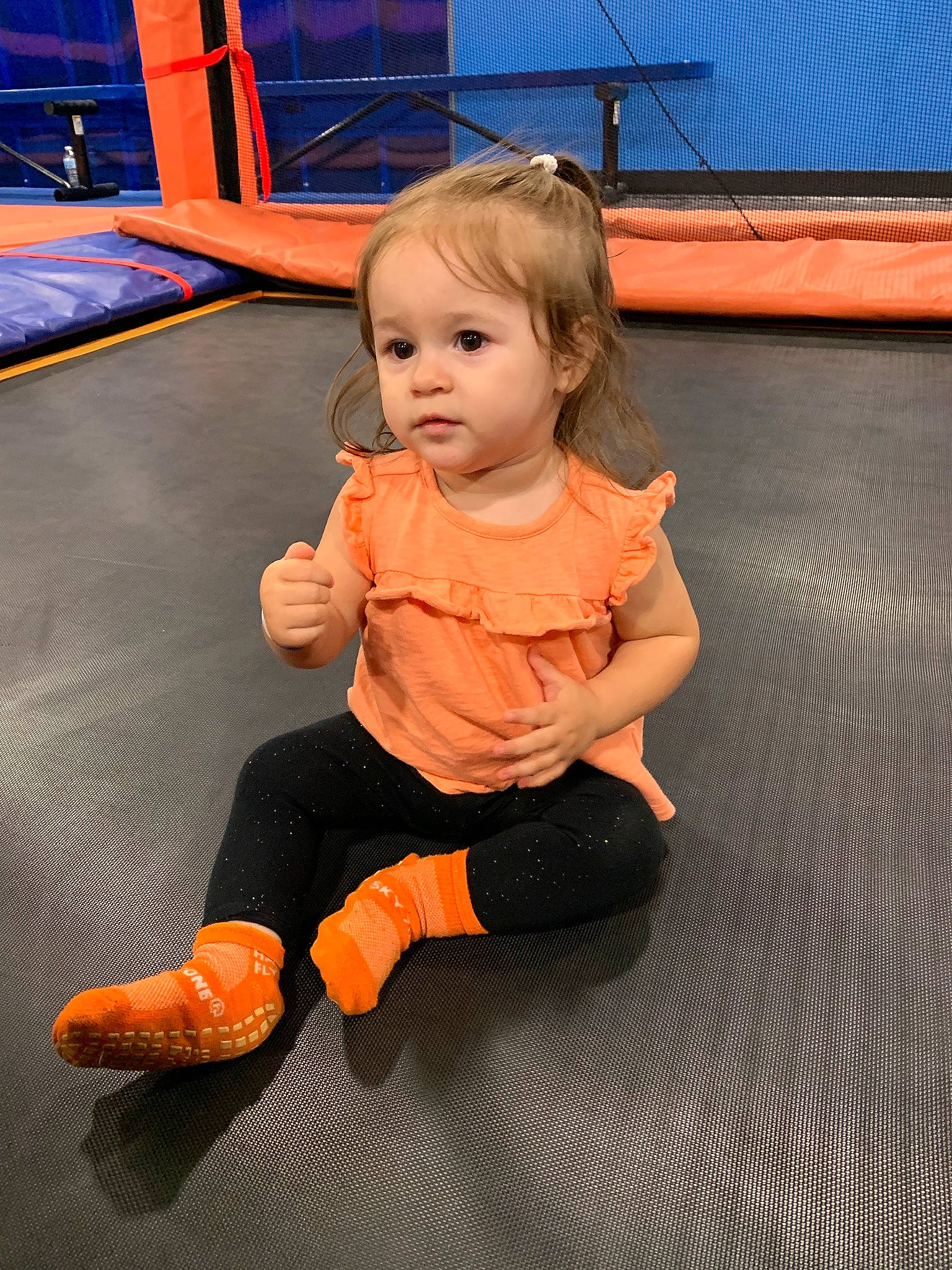 Kya joined the competition — help win amazing prizes! child, orange, person, play, sitting, toddler