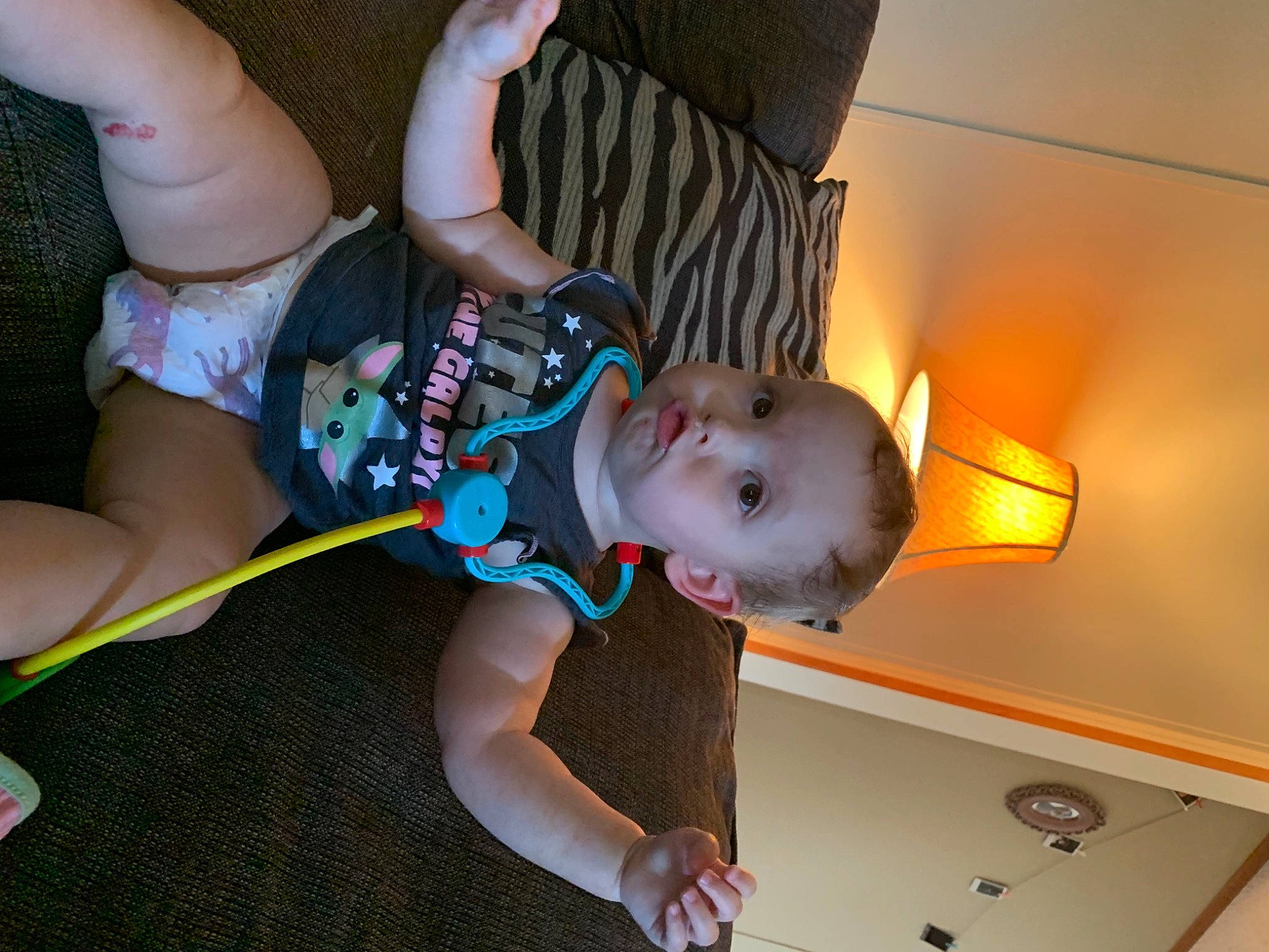 Ariya joined the competition — help win amazing prizes! baby, baby_toddler_clothing, chest, elbow, finger, flooring, foot, fun, happy, human_leg, joint, knee, leg, mouth, person, sock, t_shirt, thigh, thumb, toddler