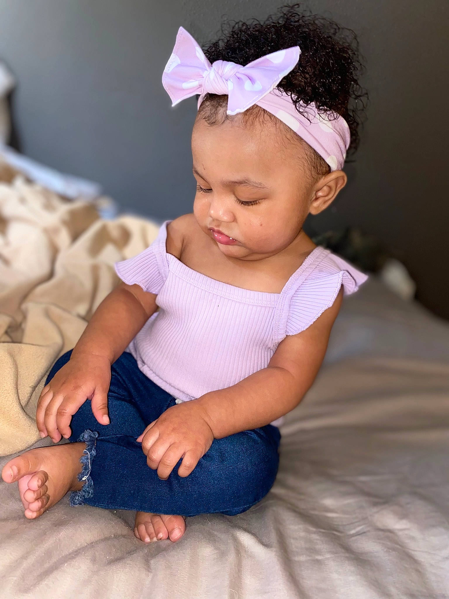 Galaxy joined the competition — help win amazing prizes! baby, baby_toddler_clothing, child, dress, face, fashion_accessory, flash_photography, fun, hairstyle, happy, hat, headband, headpiece, jewellery, neck, person, pink, purple, skin, sleeve