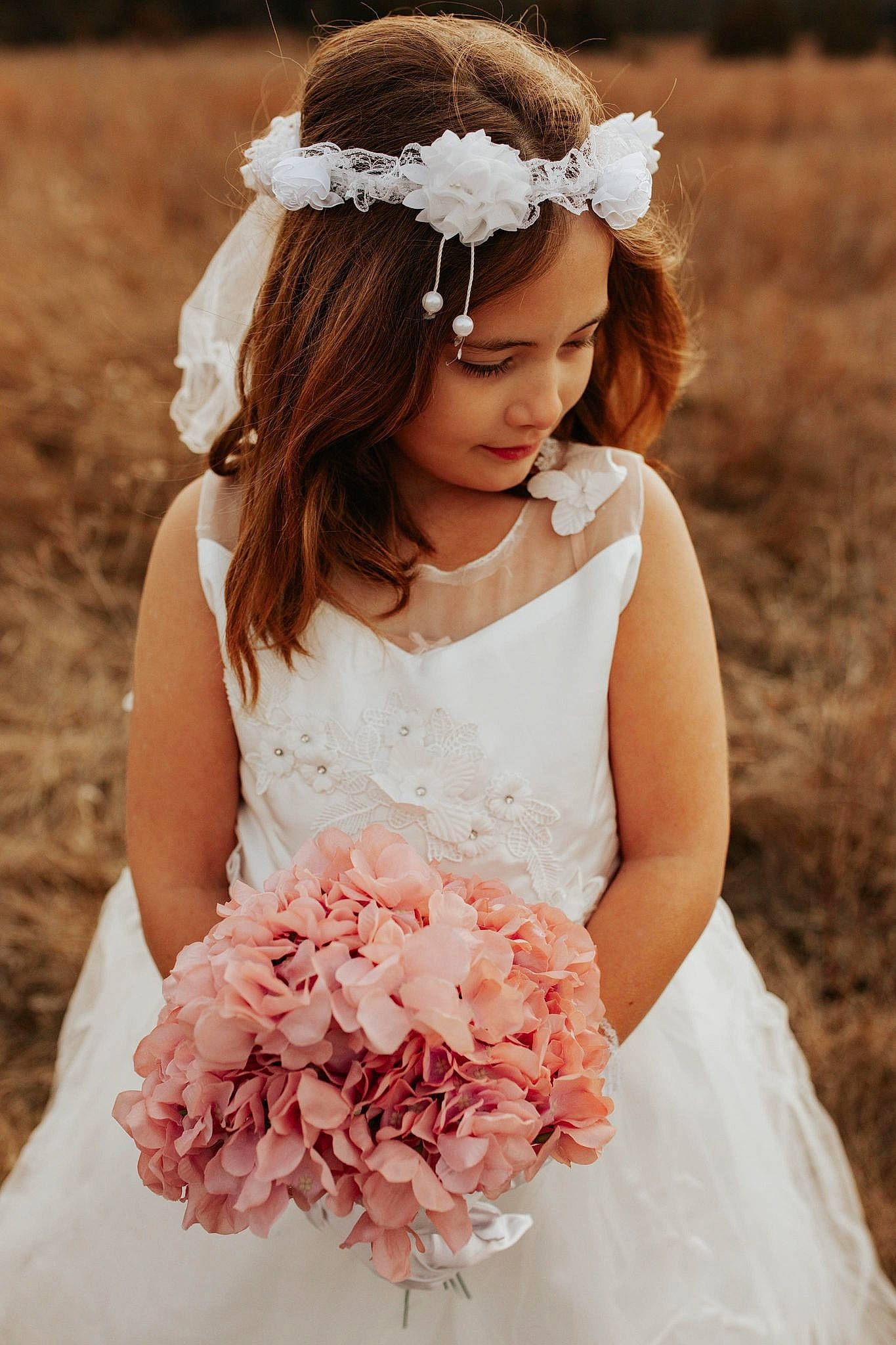 Mercedes is registered to the contest to win money with this photo: bridal_clothing, bridal_party_dress, bride, clothing, dress, eye, facial_expression, fashion, flash_photography, flower, gown, hairstyle, happy, head, person, petal, photograph, plant, shoulder, wedding_dress