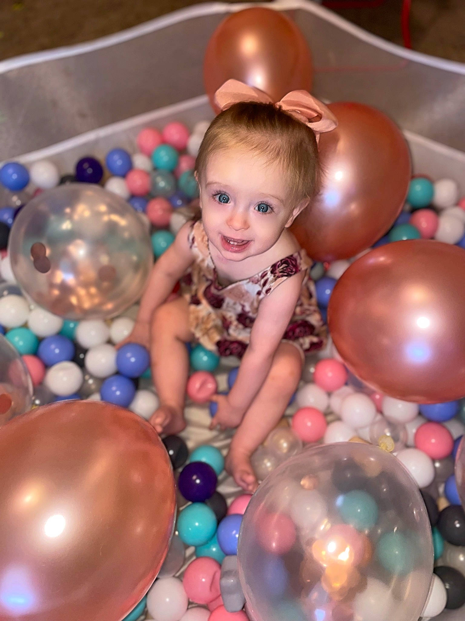 Ayla Stedman joined the competition — help win amazing prizes! balloon, beauty, child, event, fun, happy, leisure, light, party, party_supply, people, person, photograph, pink, play, product, smile, snapshot, sweetness, toddler