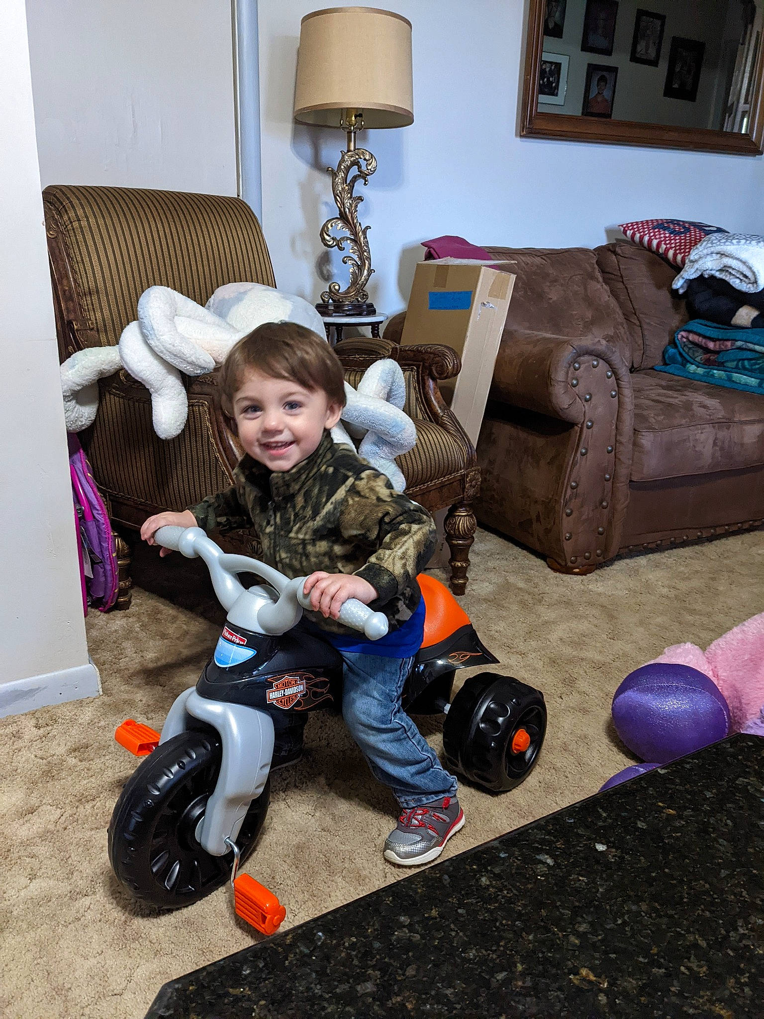 Weylin joined the competition — help win amazing prizes! balloon, chair, child, comfort, couch, fun, joy, lamp, leg, mammal, people, person, recreation, shoe, sitting, smile, sneakers, tire, toddler, toy