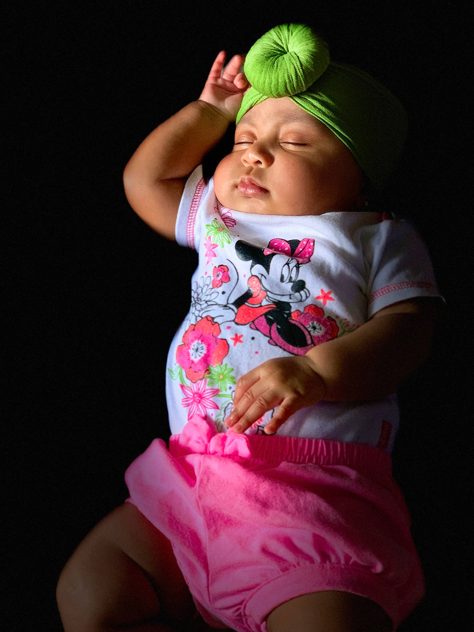 Katalena joined the competition — help win amazing prizes! baby, baby_toddler_clothing, cap, cheek, child, dress, face, facial_expression, flash_photography, gesture, happy, headwear, human_body, lip, magenta, person, pink, skin, sleeve, t_shirt