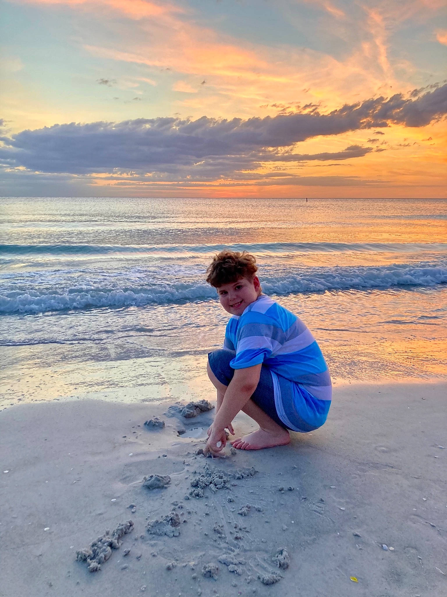 Erik joined the competition — help win amazing prizes! afterglow, atmosphere, beach, cloud, coastal_and_oceanic_landforms, daytime, flash_photography, fun, happy, horizon, joy, landscape, leisure, natural_environment, people_in_nature, people_on_beach, person, sky, sunlight, travel