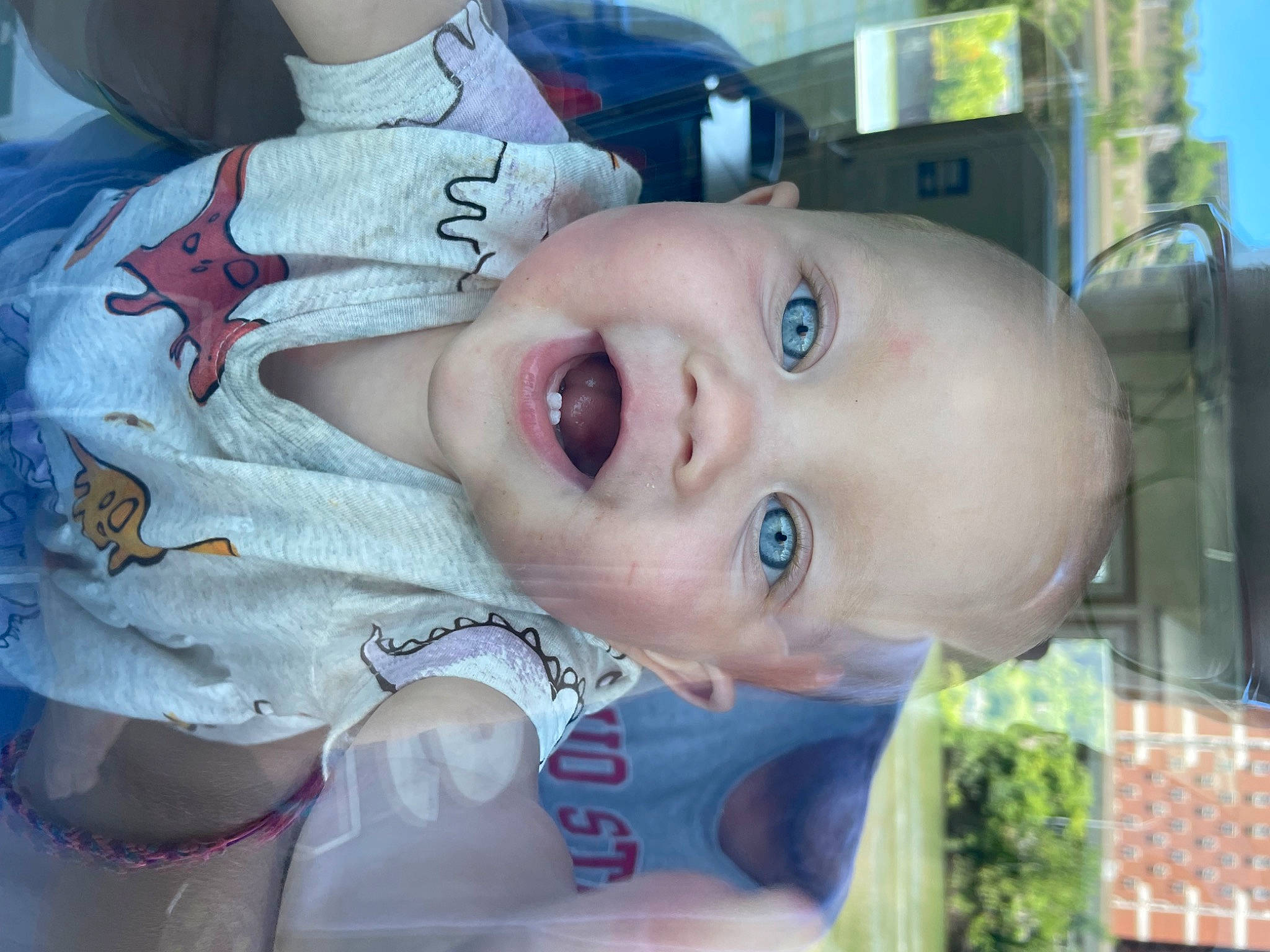 Kalina is registered to the contest to win money with this photo: baby, baby_products, baby_toddler_clothing, cheek, child, ear, eyelash, forehead, fun, grass, happy, iris, lip, mouth, nose, person, skin, smile, toddler