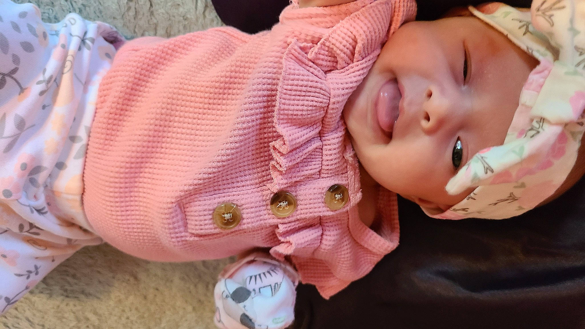 Meekz is registered to the contest to win money with this photo: baby, baby_products, baby_toddler_clothing, button, cheek, child, ear, eyelash, grass, hand, happy, headwear, mouth, nail, nose, person, pink, skin, sleeve, textile