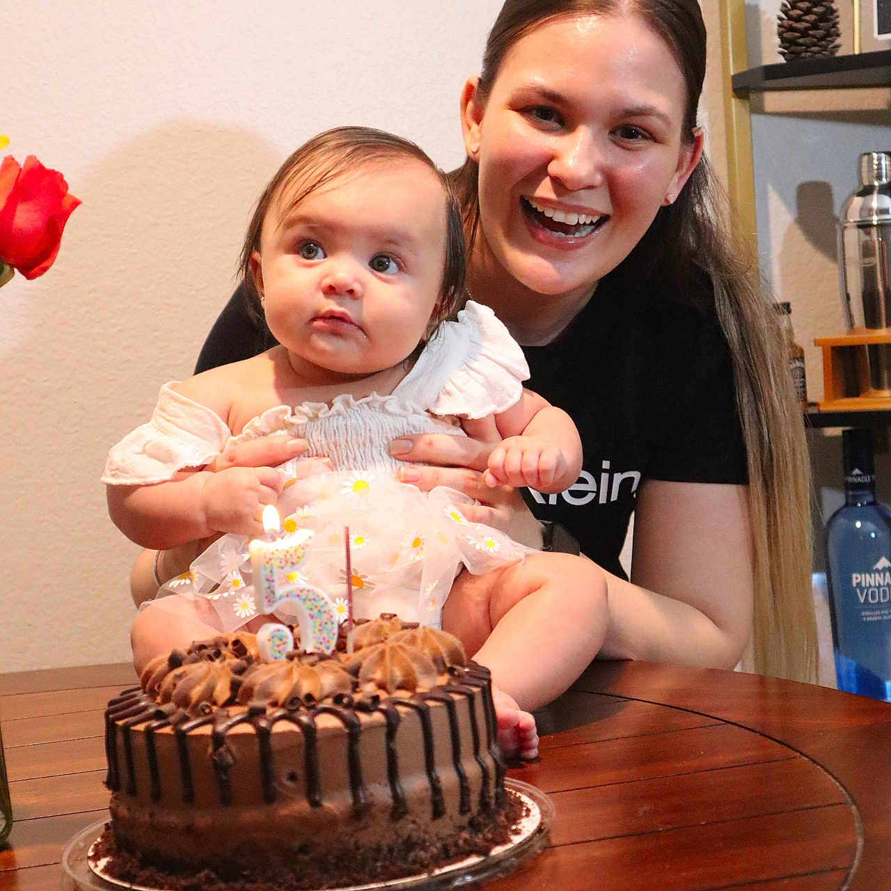 Ana joined the competition — help win amazing prizes! baby, birthdaycake, cake, candle, cream, dessert, face, food, fruit, furniture, head, icing, people, person, photography, pineapple, plant, portrait, produce, table