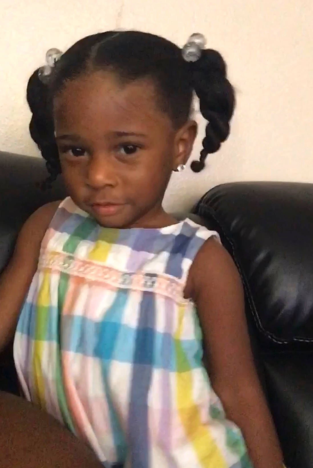 Nyla Faith is registered to the contest to win money with this photo: baby_toddler_clothing, cheek, chin, cool, eye, face, facial_expression, flash_photography, forehead, hairstyle, happy, head, iris, lip, neck, nose, person, skin, sleeve, standing