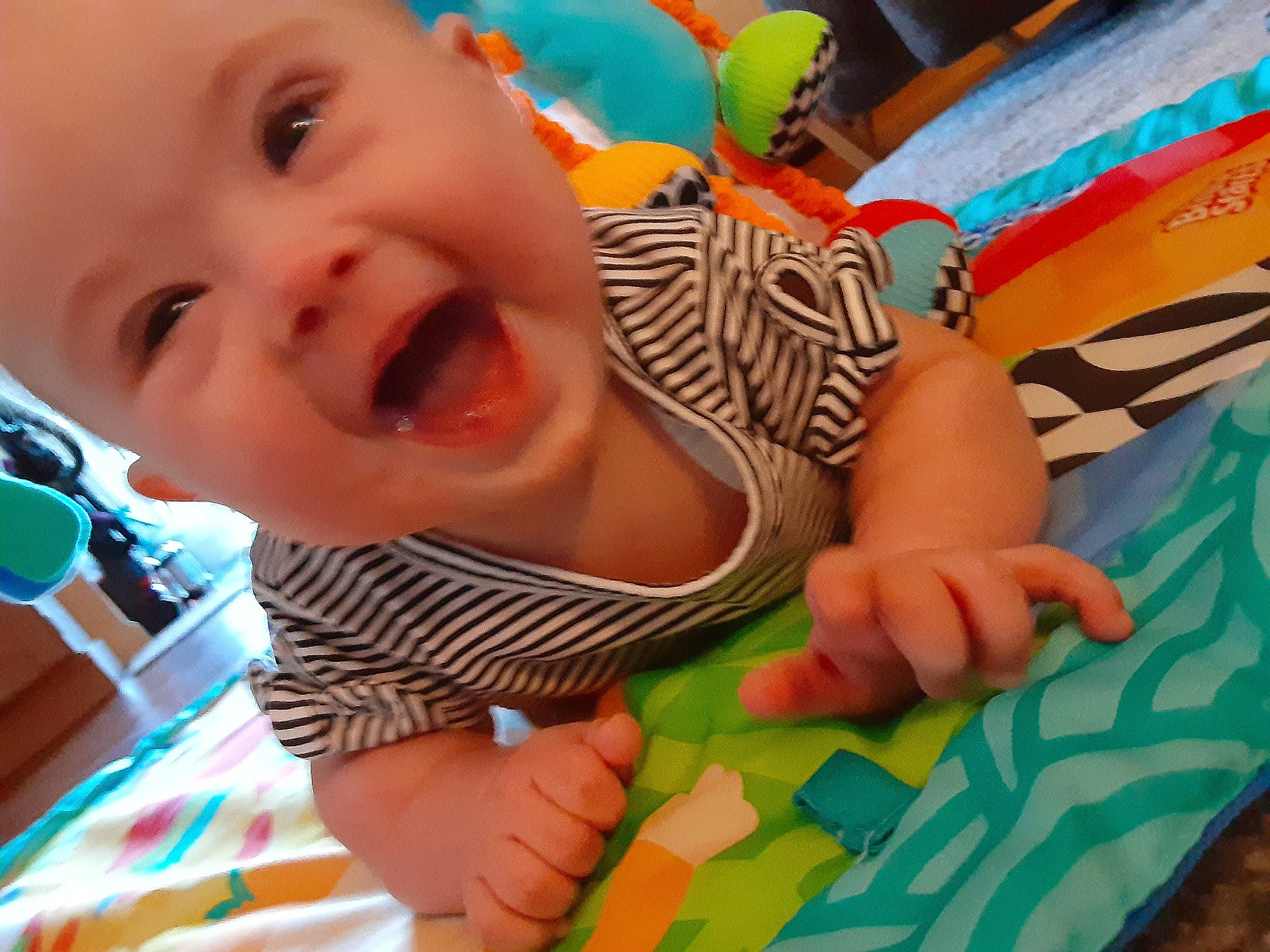 Gwendolyn joined the competition — help win amazing prizes! baby, baby_products, cheek, child, eye, face, finger, head, leg, mouth, nose, person, play, product, skin, toddler, tummy_time