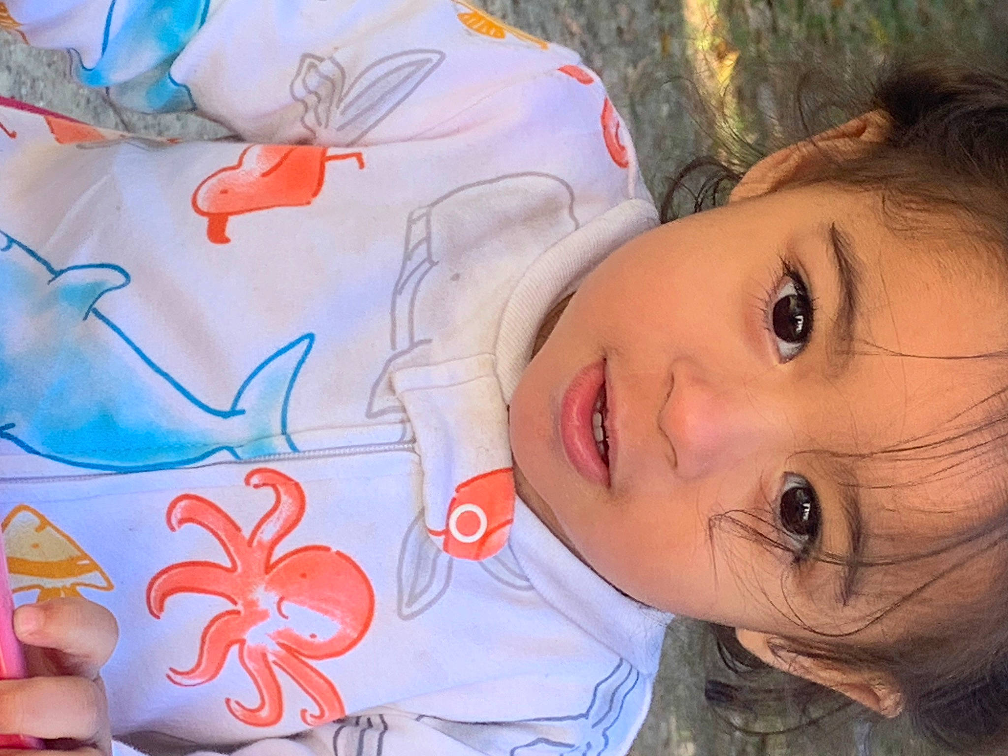 Andraya is registered to the contest to win money with this photo: azure, cheek, child, electric_blue, eye, eyebrow, eyelash, fun, happy, human, iris, lip, mouth, nose, person, plant, skin, smile, summer, toddler