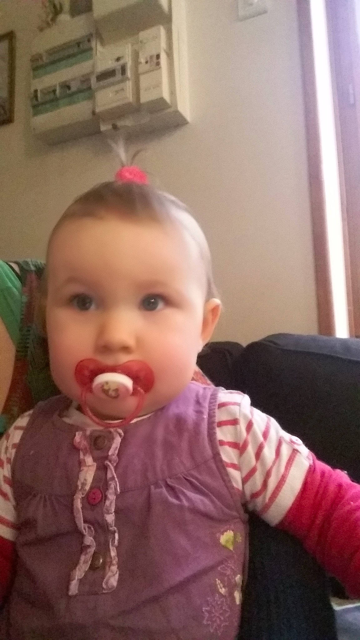 Gwenaëlle a rejoint le concours — aidez-le/la à gagner de superbes lots ! cheek, child, chin, day, eye, eyebrow, face, forehead, hair, hairstyle, head, infant, lip, mouth, nose, organ, person, pink, product, skin