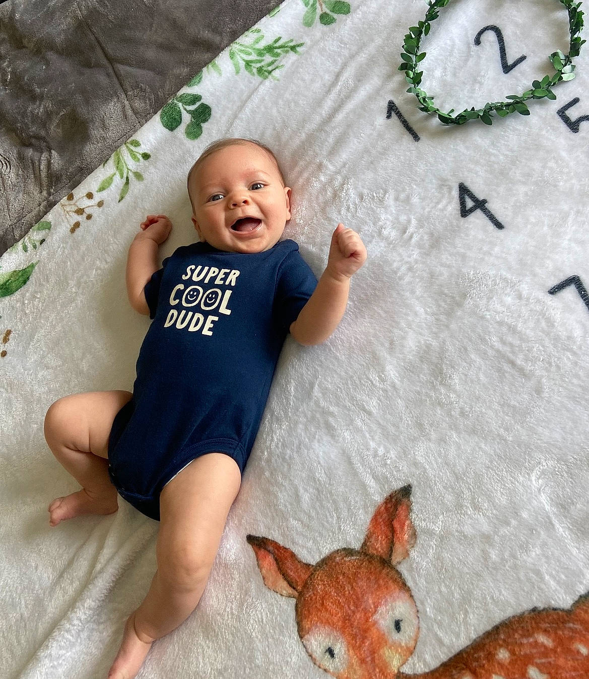 Kane joined the competition — help win amazing prizes! baby_toddler_clothing, child, fish, flooring, fun, happy, head, leisure, mammal, organ, pattern, person, photograph, skin, smile, snapshot, t_shirt, thigh, toddler, vertebrate