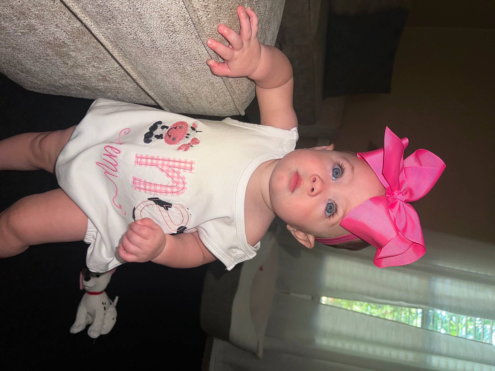 Remi joined the competition — help win amazing prizes! baby, baby_products, baby_toddler_clothing, carmine, cheek, child, comfort, elbow, flesh, foot, fun, headwear, human_leg, knee, nail, person, pink, sleeve, surprise, thigh