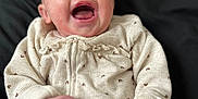Londyn joined the competition — help win amazing prizes! baby, infant, smiling, laughing, onesie, clothing, cute, face, hands, skin, happy, joy, child, portrait, closeup, expression, indoor, soft_texture, warm, cozy