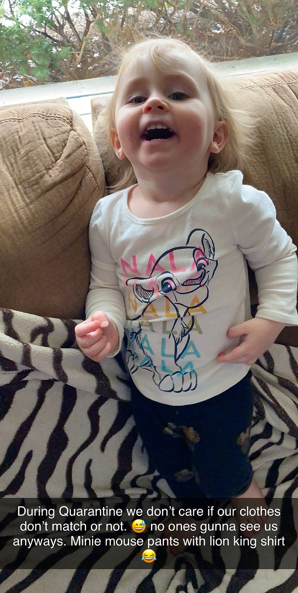 Jaylah is registered to the contest to win money with this photo: arm, baby, cheek, child, cool, ear, face, facial_expression, fun, glasses, happy, head, nose, person, play, skin, sleeve, smile, t_shirt, toddler