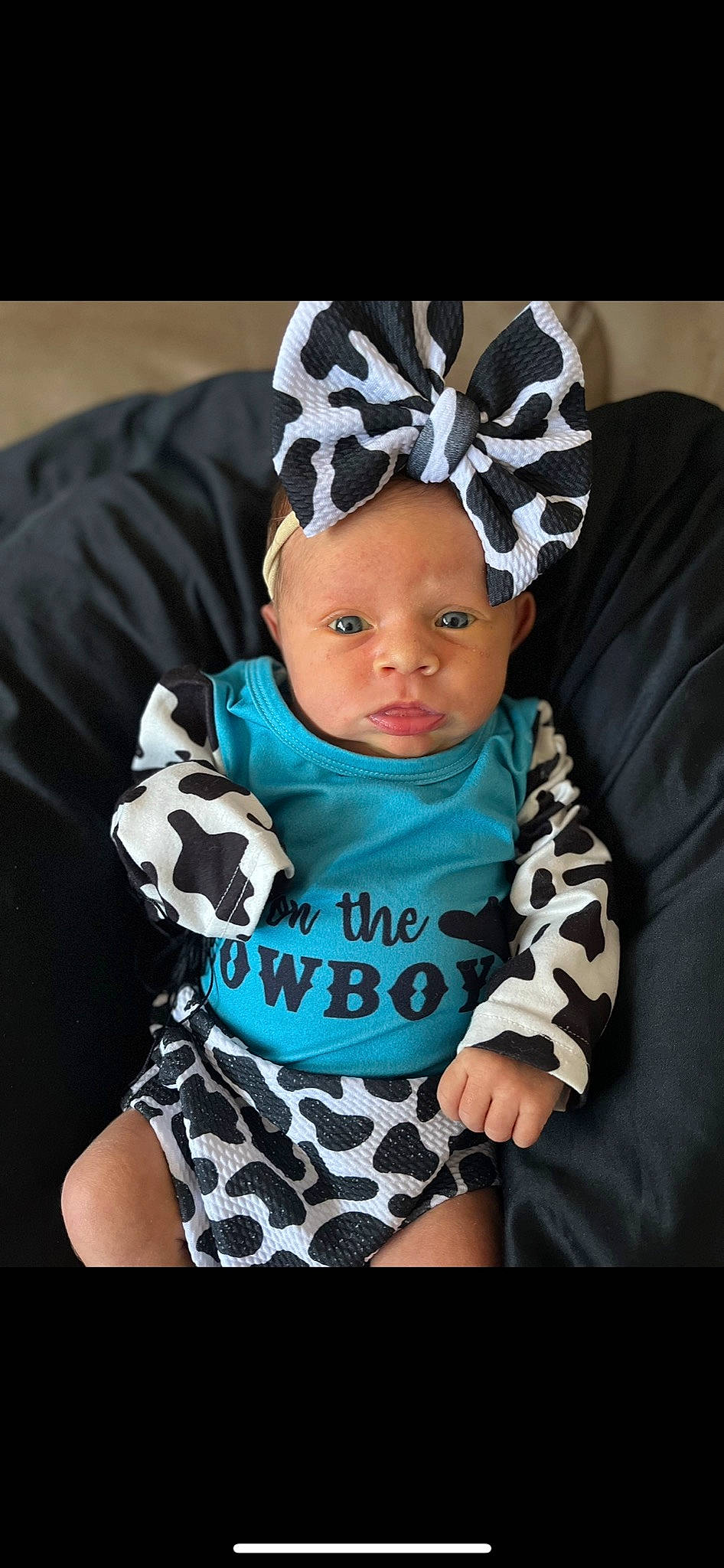 Kenlee Jean is registered to the contest to win money with this photo: baby, baby_toddler_clothing, cap, child, clothing, cool, costume_hat, flash_photography, happy, head, headband, headgear, outerwear, pattern, person, product, purple, sleeve, t_shirt, textile