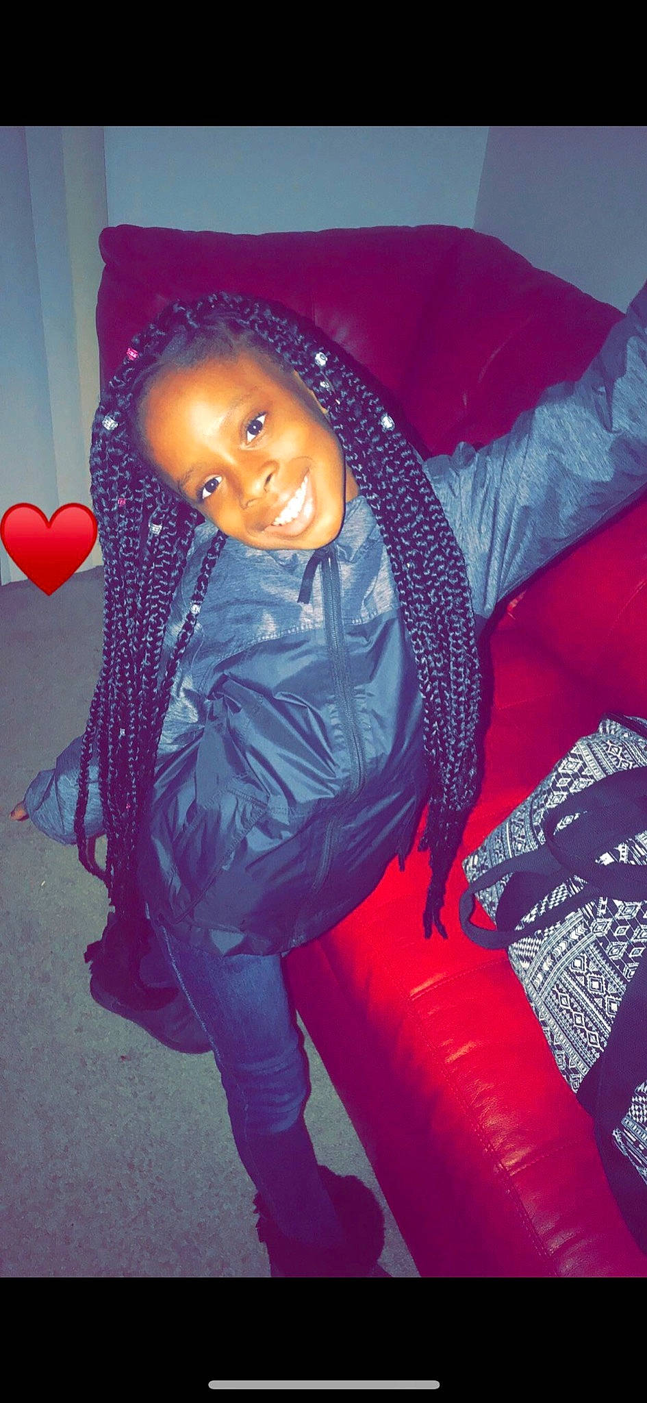 Kyanna joined the competition — help win amazing prizes! black_hair, cheek, child, cool, fun, jacket, joy, magenta, outerwear, person, pink, play, purple, red, toddler