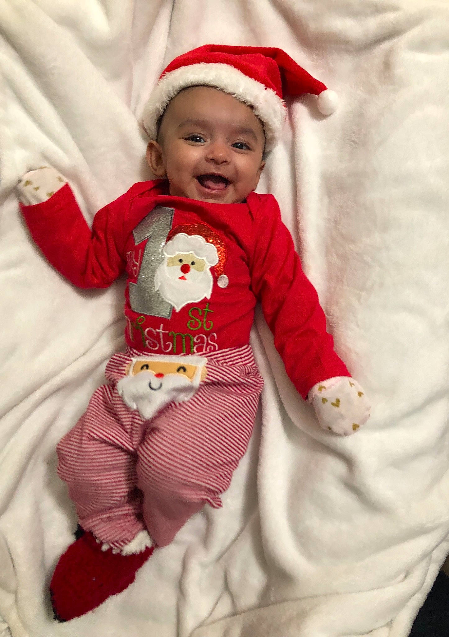 Shanaya joined the competition — help win amazing prizes! baby, child, christmas, fictional_character, person, toddler