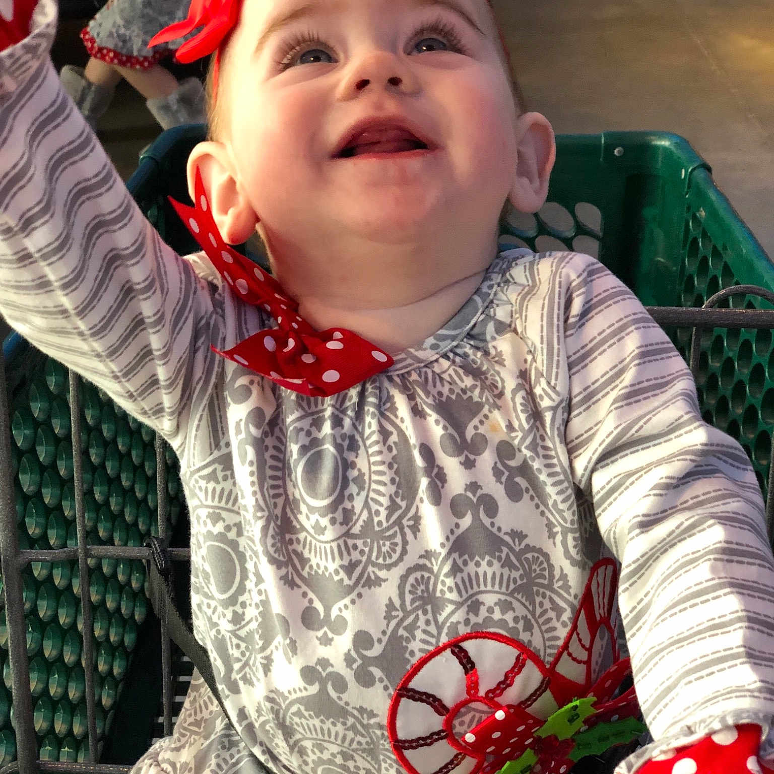 Kambreigh is registered to the contest to win money with this photo: boy, child, facial_expression, fun, girl, happiness, headgear, infant, person, product, red, skin, smile, toddler, tradition