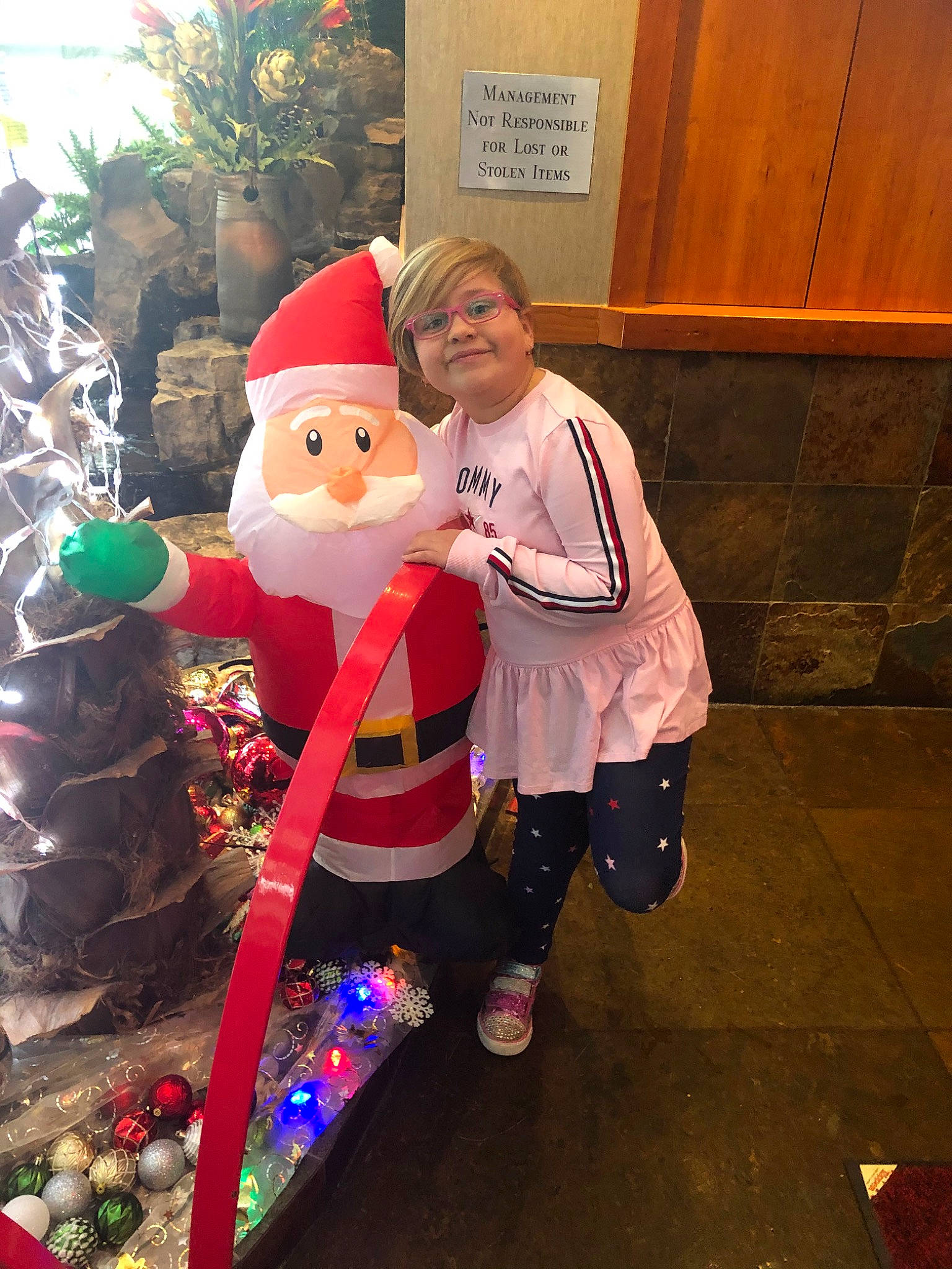 Heather joined the competition — help win amazing prizes! christmas, christmas_eve, fictional_character, garden_gnome, holiday, interior_design, lap, lawn_ornament, person, santa_claus