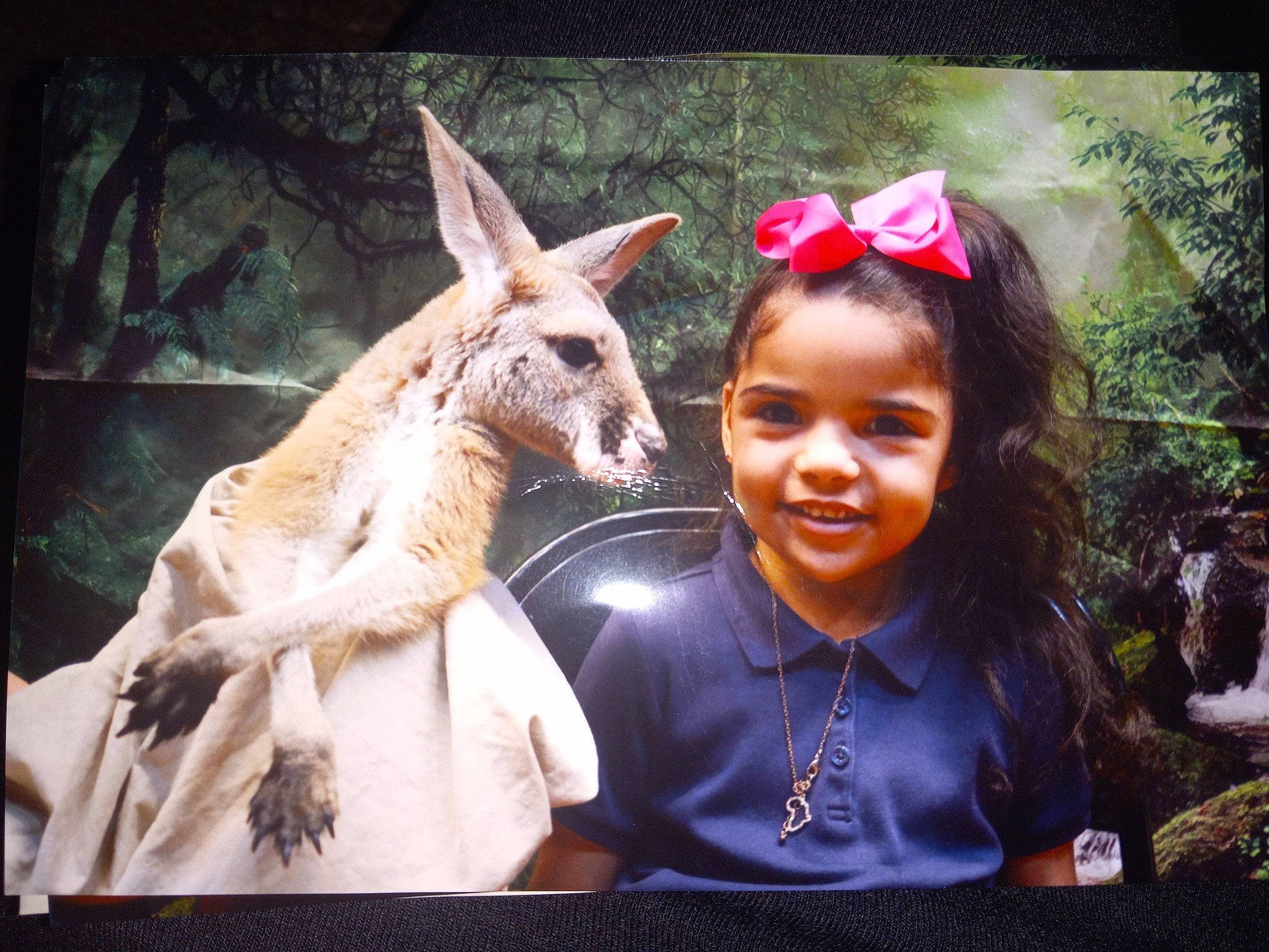 Zara joined the competition — help win amazing prizes! adaptation, eyewear, fawn, flash_photography, fun, fur, grass, happy, joy, kangaroo, marsupial, organism, person, photo_caption, recreation, smile, sunglasses, t_shirt, terrestrial_animal, toddler