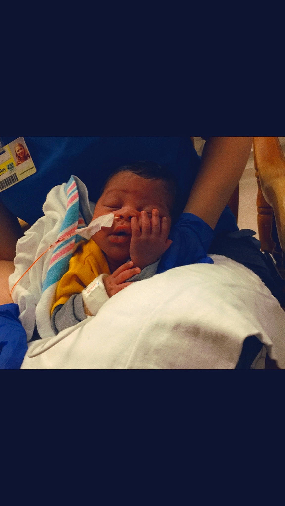 Isiah joined the competition — help win amazing prizes! arm, baby, bedtime, birth, blurred, child, childbirth, cloud, comfort, hand, happy, hospital_bed, joy, love, nap, person, room, sky, sleep, snapshot