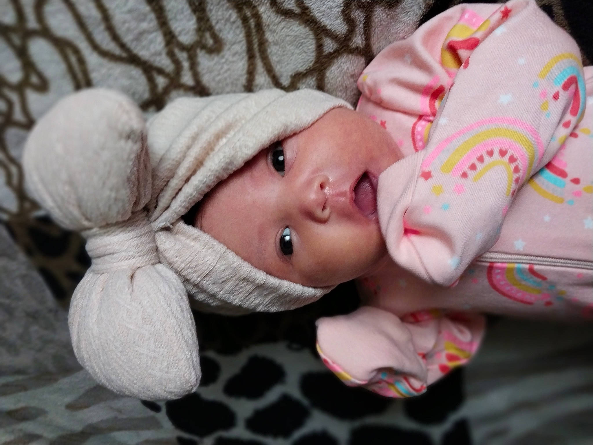 Genesis joined the competition — help win amazing prizes! baby, baby_products, baby_toddler_clothing, cap, cheek, child, drinkware, eye, eyelash, finger, hand, happy, hat, head, headwear, knit_cap, lip, nose, person, skin