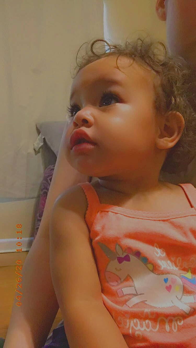 Yasmin is registered to the contest to win money with this photo: baby, cheek, child, ear, face, forehead, head, lip, mouth, neck, nose, person, skin, toddler