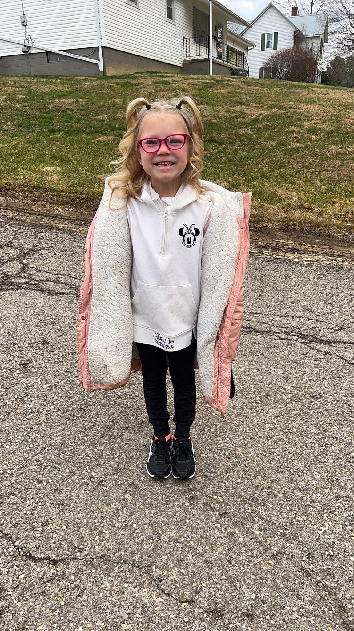 Paisley joined the competition — help win amazing prizes! asphalt, blazer, denim, eye, eyewear, face, formal_wear, fun, grass, hair, happy, head, jewellery, joy, knee, pattern, person, recreation, sleeve, smile