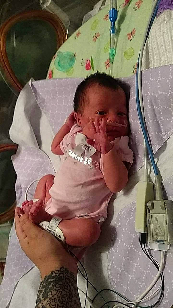 Emaree is registered to the contest to win money with this photo: baby, birth, cheek, child, childbirth, person, skin, toddler