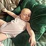 Isla-Rose joined the competition — help win amazing prizes! arm, baby, blanket, child, comfort, couch, face, home, indoor, infant, leather, nap, peaceful, pillow, pink_clothing, relaxing, resting, sleeping, soft_texture, young_child
