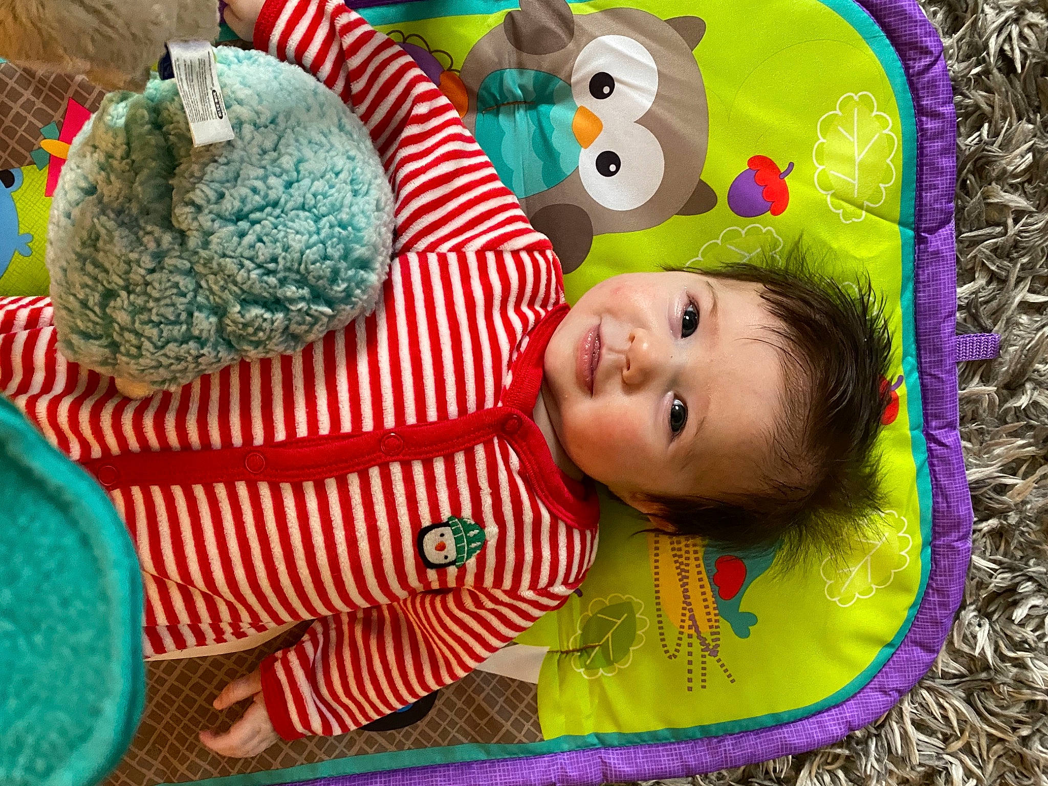 Kamryn joined the competition — help win amazing prizes! baby, baby_products, baby_toddler_clothing, baby_toys, child, person, plush, toddler