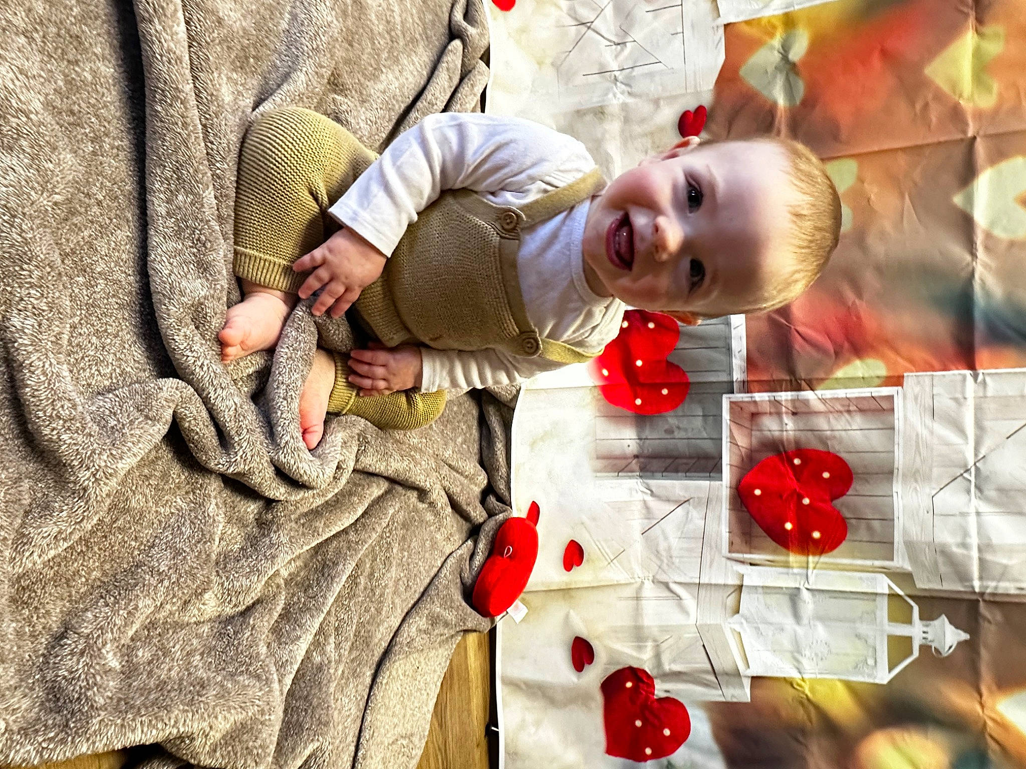 Ace joined the competition — help win amazing prizes! baby, baby_toddler_clothing, carmine, child, christmas_ornament, event, flooring, fun, happy, holiday, joy, ornament, pattern, person, petal, plant, smile, textile, toddler, tradition