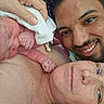 Myriam a rejoint le concours — aidez-le/la à gagner de superbes lots ! baby, birth, closeup, face, family, father, hand, hospital, human, intimacy, love, lying_down, mother, new_life, newborn, parent, skin, skin_to_skin, smile, towel