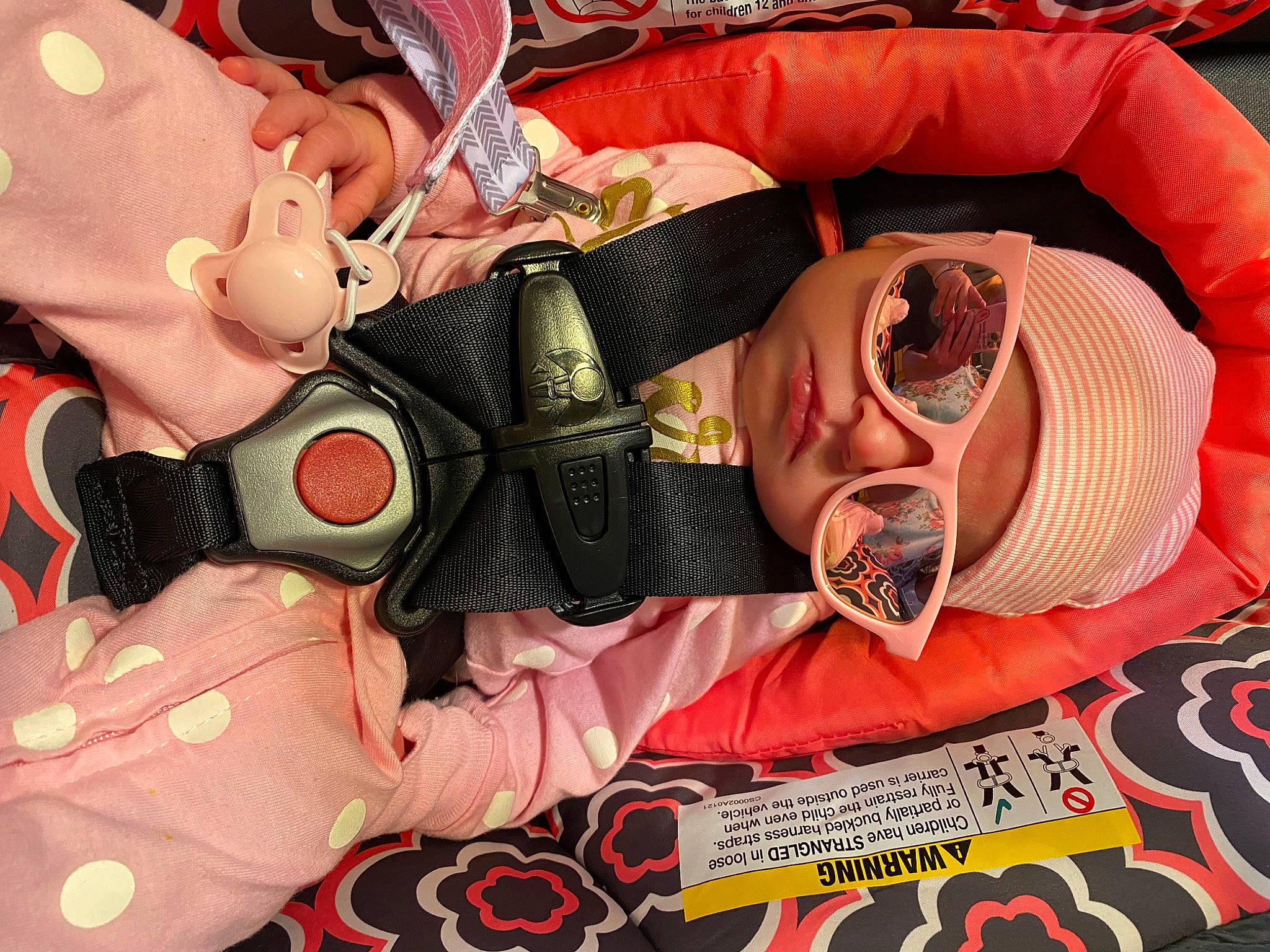 Laurel joined the competition — help win amazing prizes! carmine, child, comfort, eyelash, eyewear, fashion_accessory, fictional_character, flesh, font, hat, headgear, linens, nail, pattern, peach, personal_protective_equipment, pink, sun_hat, thigh, toy