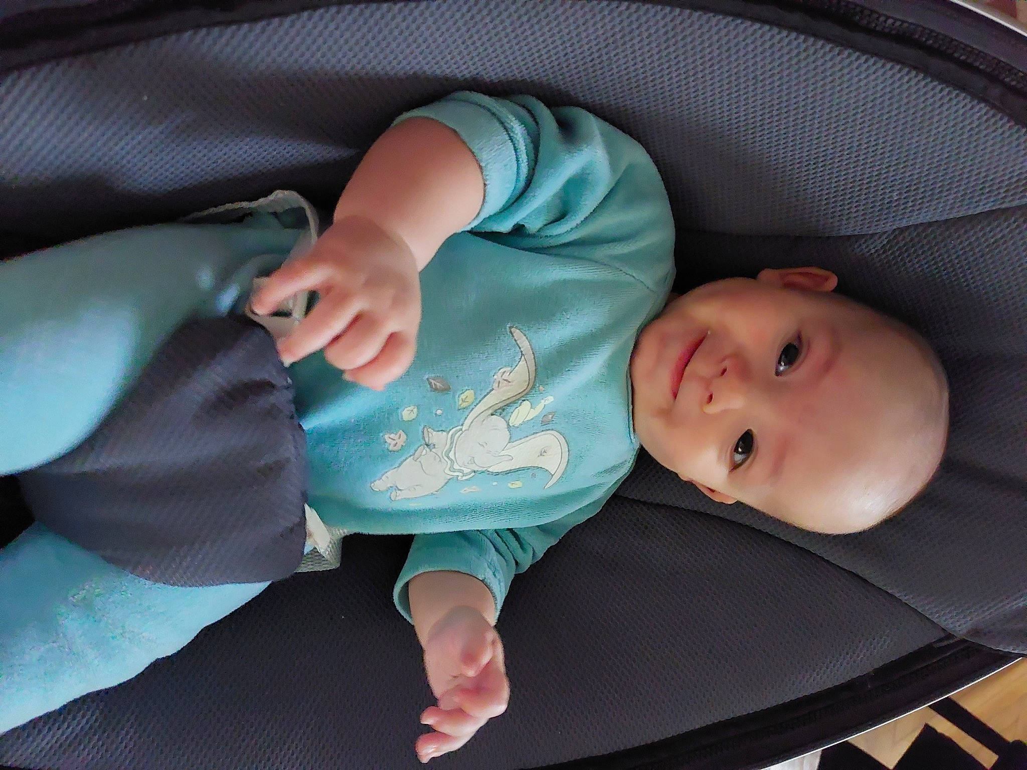 Thiméo a rejoint le concours — aidez-le/la à gagner de superbes lots ! baby, baby_carriage, baby_in_car_seat, baby_products, baby_toddler_clothing, cheek, child, comfort, finger, hand, human_body, infant_bed, iris, joy, mouth, person, product, sitting, skin, smile