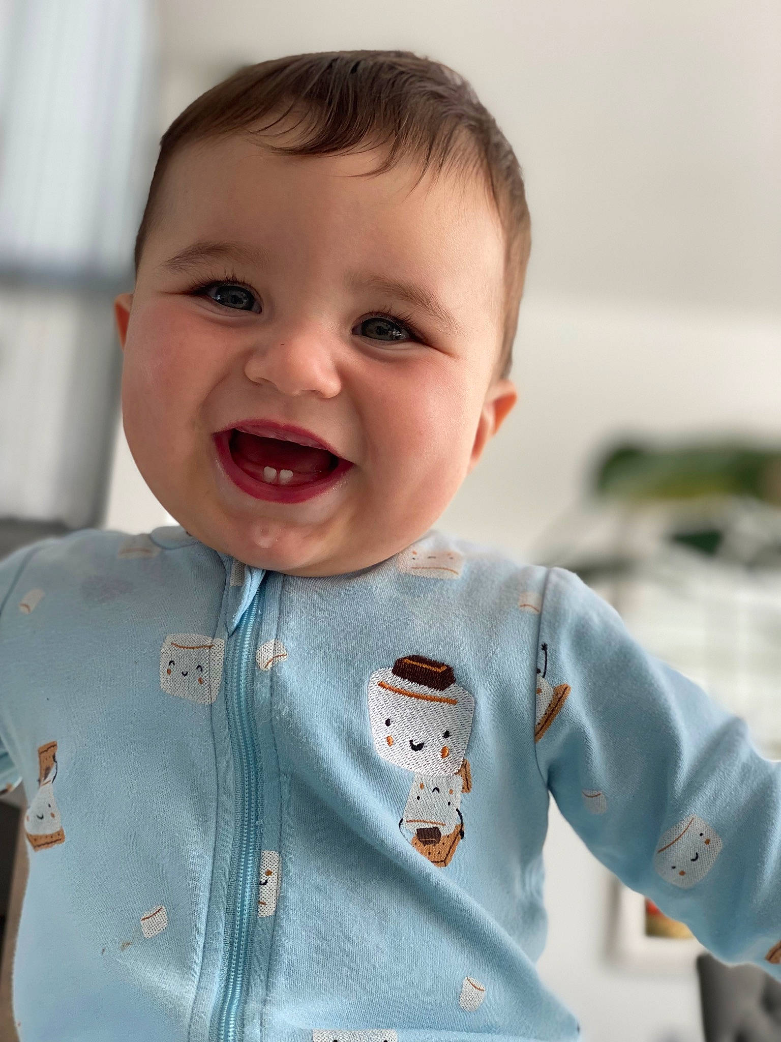 Jaxxon is registered to the contest to win money with this photo: baby, baby_products, baby_toddler_clothing, button, cheek, child, collar, fun, gesture, happy, iris, joy, lip, mouth, nose, person, portrait_photography, skin, sleeve, smile